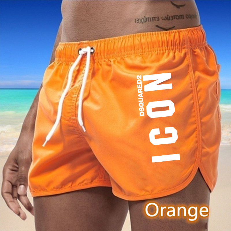 2024 New Summer Solid Color Shorts for Men High Quality Casual Business Social Elastic Waist Shorts for Men Beach Shorts