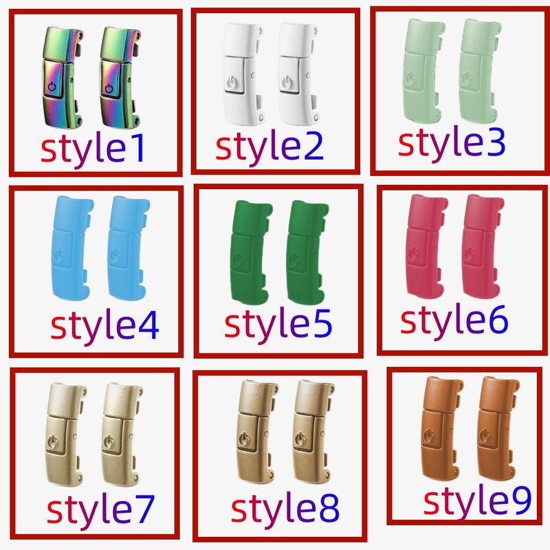 21 Colors Switches Buckle No Tie Shoe Laces Press Lock Accessories Without Ties Elastic Laces Sneaker Kids Adult Flat Shoelace
