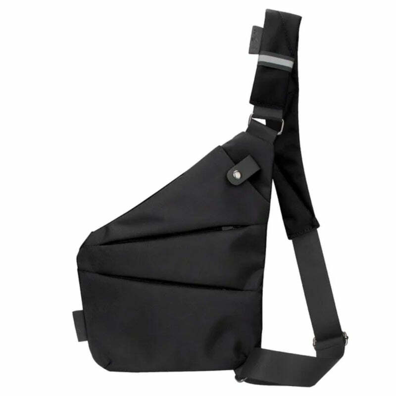 Mintiml®Персональная Гибкая сумка унисекс, ультратонкая маленькая нагрудная сумка с защитой от кражи, миниатюрные сумки через плечо, мужская сумка-слинг на одно плечо