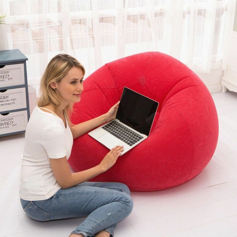 Inflável Air Cushion Chair, cadeiras preguiçosas, Balão Bed, Lazer Casa, Sala, Internet Sofá Famoso e Componentes