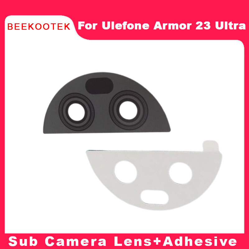Ulefone Armor 23 Ultra lente de cámara trasera, cubierta de cristal con adhesivo para Ulefone Armor 23 Ultra Phone, Original