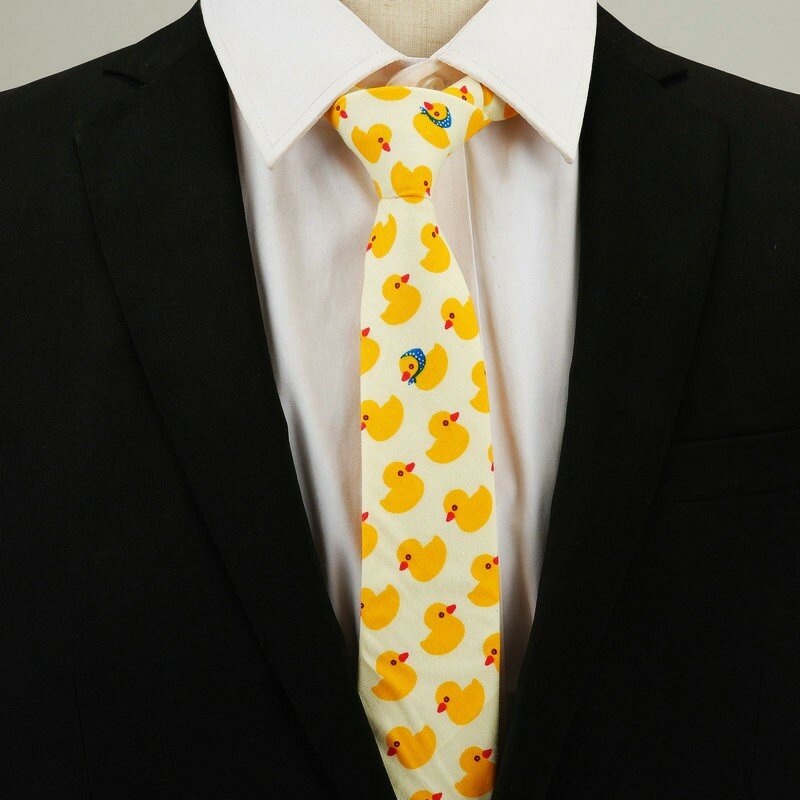 Floral Print Krawatte Für Männer Frauen Dünne Krawatte Für Hochzeit Casual Herren Krawatten Klassische Fisch Ente Anzüge Dünne Hals krawatten Krawatte