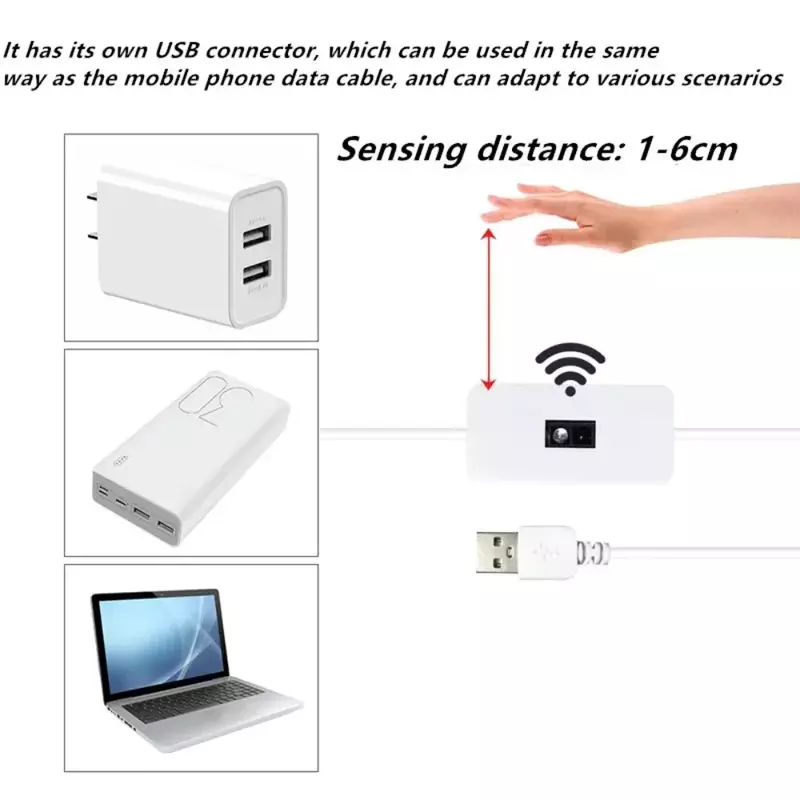 Ночник с датчиком движения USB