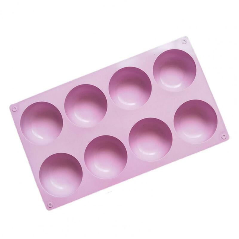 Fondant Mold Easy Cleaning Lollipop Mold Oven Safe DIY Baking  Convenient Fondant Silicone Mold Soap Candle Mould