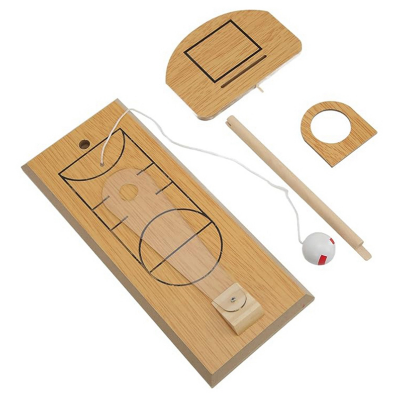 Wooden Finger Basketball Shooting-Game,Mini Desktop Basketball Game,Funny Basketball Game,Sports Toy Gifts for Kids