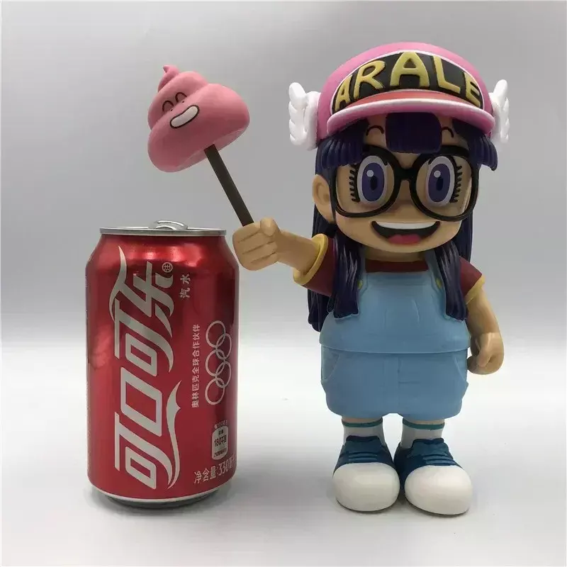 20cm Anime Cartoon Dr.Slump Arale con feci PVC Action Figure Model Toy