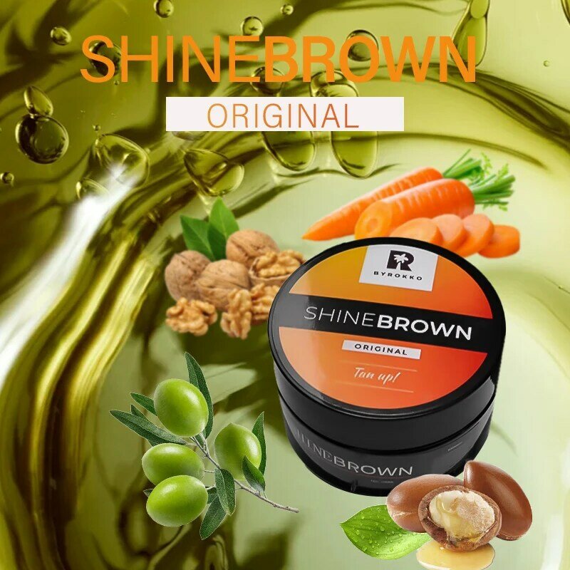Crema bronceadora corporal Original para hombres y mujeres, crema colorante nutritiva para la piel, Solarium Shine, bronceador corporal rápido, nuevo, 2024