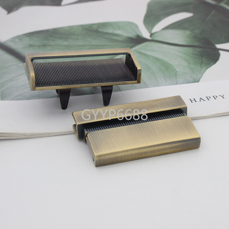 1-5 sets pinsel antike 55x33mm metall oversize rechteck drücken sperre für luxus tasche einsatz schloss aktentasche geldbörsen ccessories