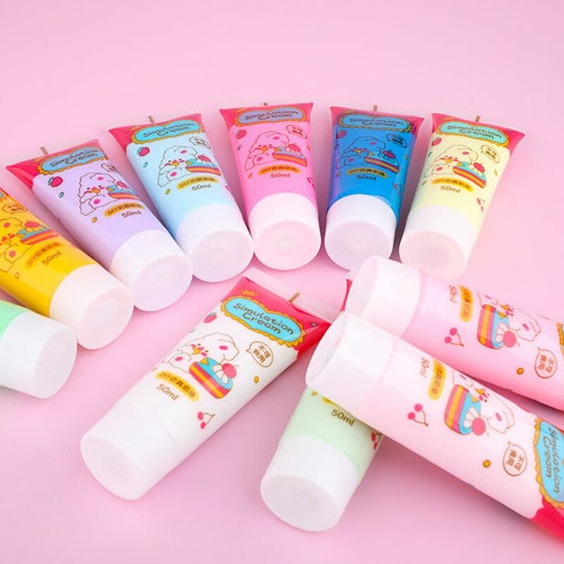 Multicolour Girl Toy Simulation Glue Mobile Shell For Phone Case Decoration Cream Glue Goo Card Glue Resin Cream Guka Glue