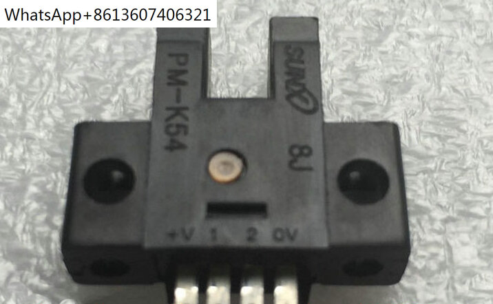 Interruptor fotoelétrico tipo U, sensor de limite, interruptor fotoelétrico, PM-K54, 3pcs