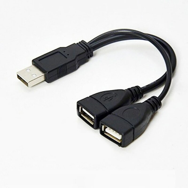 Splitter Kabel Premium Usb 20 A Male To 2 Dual Usb Male Y Splitter Hub Netsnoer Adapter Kabel Snelle Installatie