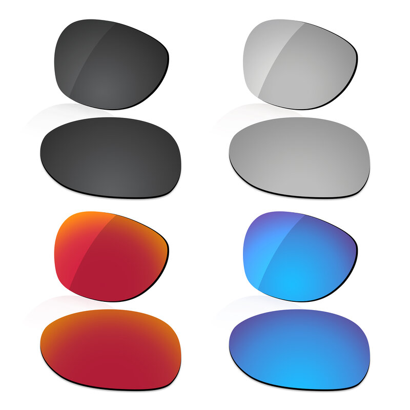 EZReplace Performance Lensa Pengganti Terpolarisasi Kompatibel dengan Kacamata Hitam Detroit XL Elektrik-9 + Pilihan