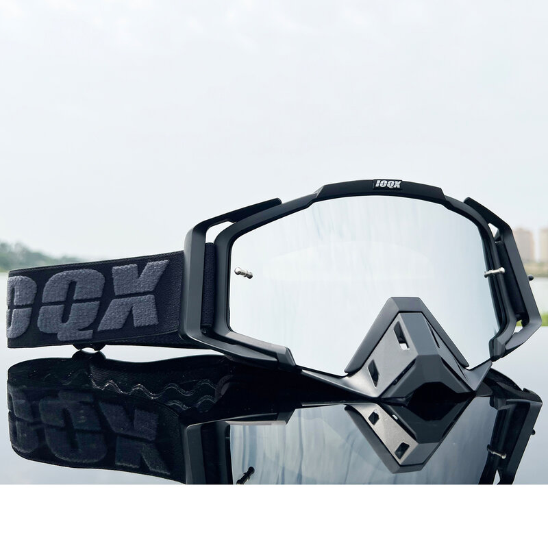 Occhiali da sole per Moto occhiali da esterno per Moto occhiali ATV per occhiali da Motocross ATV Casque IOQX MX occhiali per casco da Moto