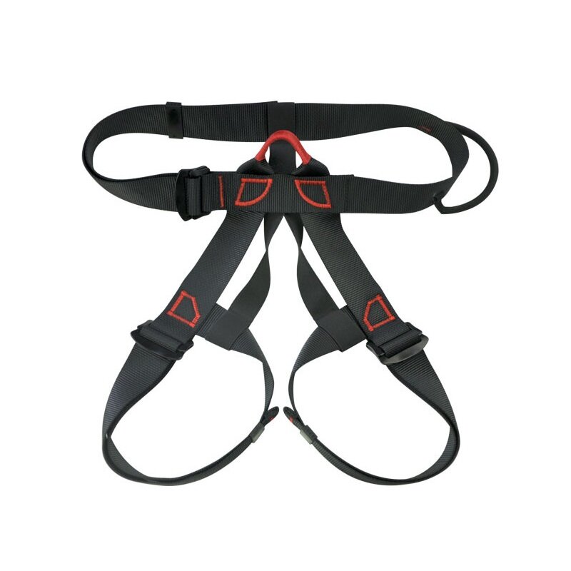Arnés de medio cuerpo para deportes al aire libre, cinturón de seguridad para escalada en roca, soporte para la cintura, herramientas de montaña de supervivencia aérea