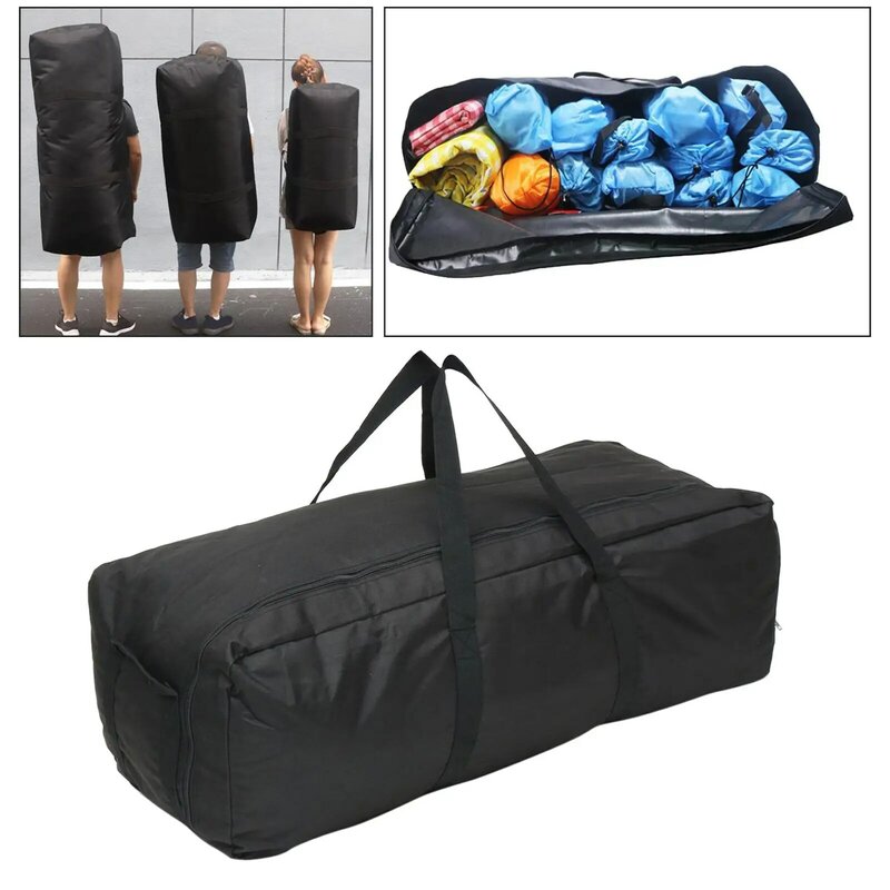 Outdoor Grande Capacidade Duffle Bag, Travel Gym Bag, Weekend Overnight Sport Bags, impermeável, 55L, 100L, 150L