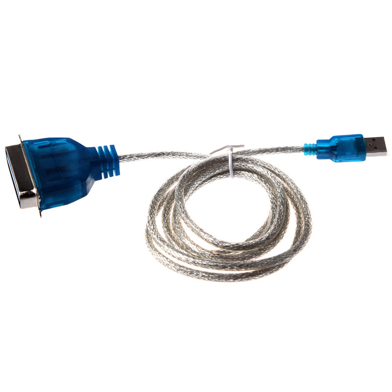 USB to Parallel IEEE 1284 Printer Adapter Cable PC (Connect your old parallel printer to a USB port)