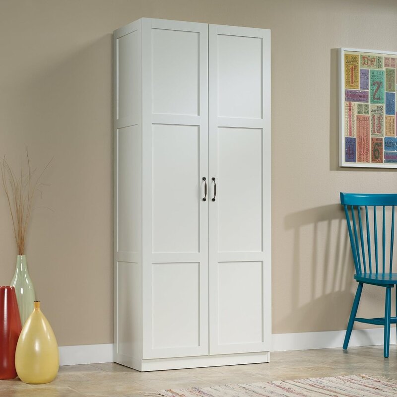 Select Storage Pantry cabinets, L: 29.69" x W: 16.34" x H: 70.10", White finish