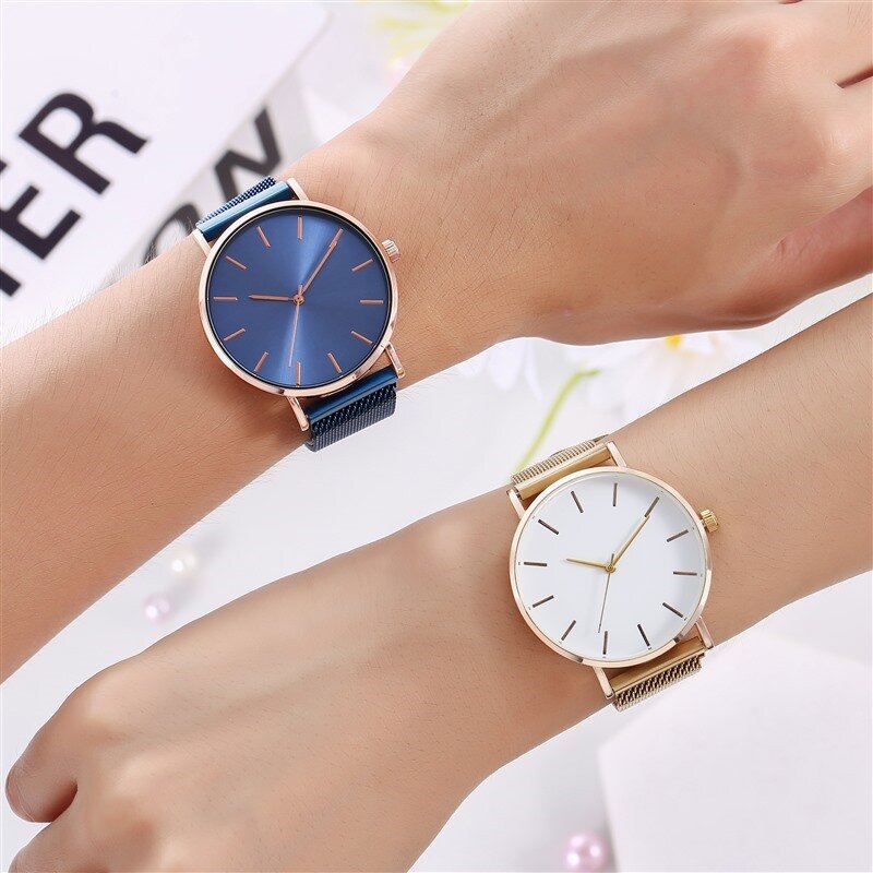 Uhr für Frauen Damen Armbanduhr dünnes Zifferblatt Ledergürtel Mode einfachere Uhr Uhr reloj billige Uhr Damen uhren