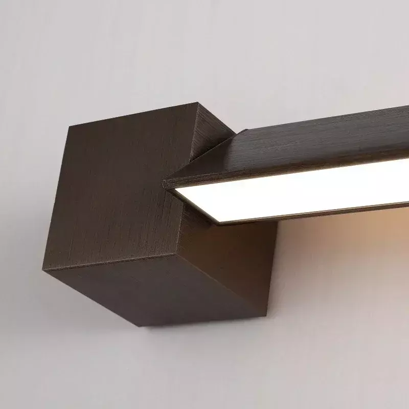 Lampade da parete di Design minimalista moderno luci a Led girevoli lunghe in alluminio nordico soggiorno interno ristorante camera da letto apparecchio per la casa