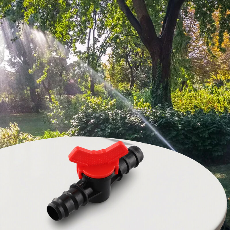 Shut-off Valve Ball Valve Connector Plug Pipe PN4 Drip Hose 16 20 25 Mm Garden Irrigation Systems Watering Equipment