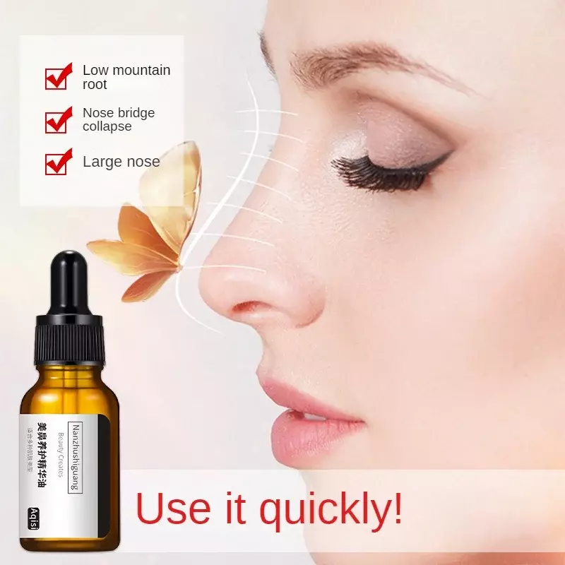 Лучшее средство для увеличения роста носа, масло для ринопластики, подтяжка носа, восстановление кости носа, чистый натуральный уход, для уменьшения носа