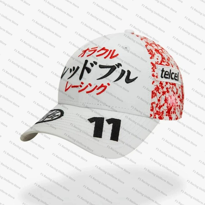 Bull Team 2024 Japanese GP savior Perez Cap F1 verpunpen Hat Formula One cappello da Baseball Bull Team Cap MOTO MOTO cappelli