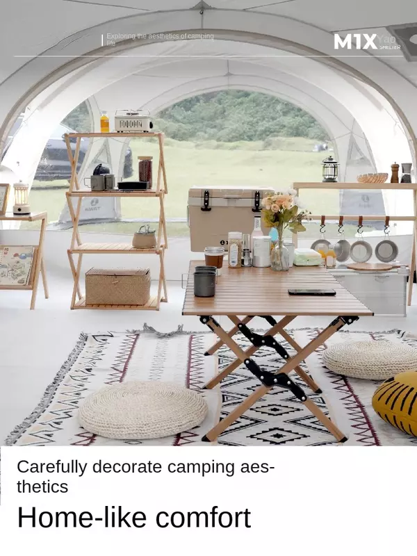 Tienda de cúpula para acampar al aire libre, carpa trasera para la noche, yurta grande, sombrilla a prueba de lluvia, toldo, equipo de camping