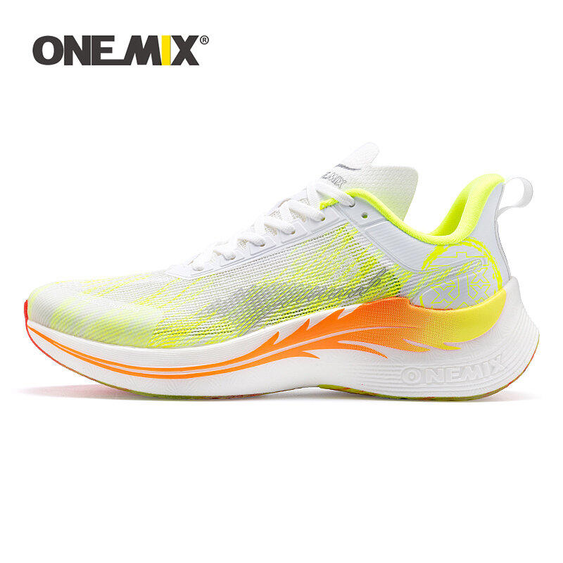 ONEMIX 2022 scarpe da corsa professionali traspiranti estive di nuovo stile per le donne scarpe da ginnastica maschili con supporto per l'assorbimento degli urti della maratona leggera