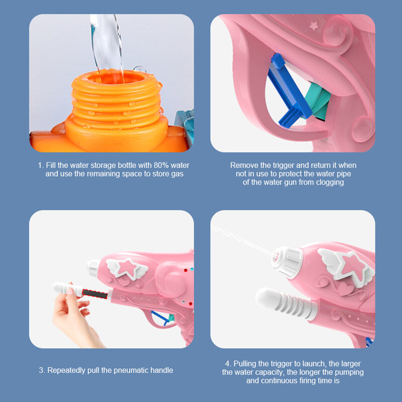 Plastic Spray Speelgoed Lekvrije Lange Afstand Spray Tool Voor Verjaardagscadeau