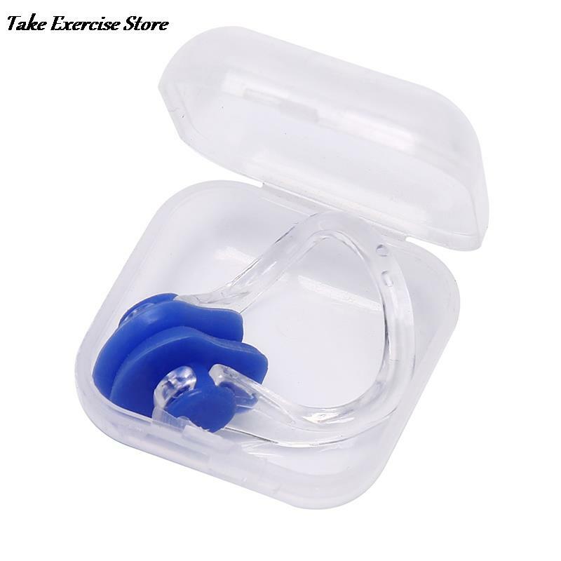 Zachte comfortabele enkele neus clip doos siliconen volwassen kinderen universele zwemstranden waterdichte apparatuur accessoires