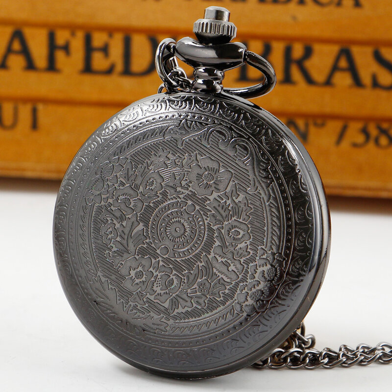 Reloj de bolsillo de cuarzo con diseño de tema "Always Love You" para hombre, recuerdo, el mejor regalo
