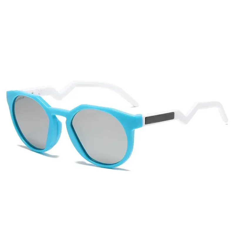 แว่นตากันแดดโพลาไรซ์สำหรับผู้ชายและผู้หญิงแว่นกันแดดทรงกลมดีไซน์แบรนด์สุดหรูเฉดสี UV400แว่นตา gafas de Sol
