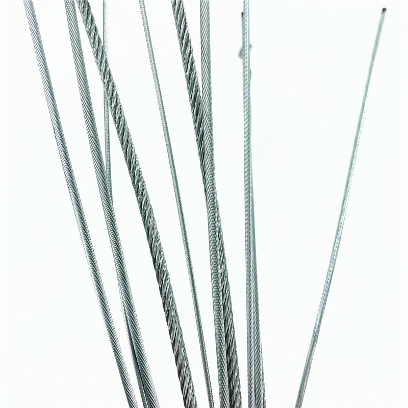 Cable de freno tipo T para bicicleta de montaña, Cable de acero de 2,5mm, 2mm, 1,5mm, 3mm y 3mm de diámetro, 1-2-2,5-3-4-5 metros