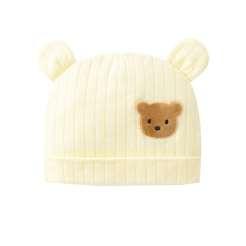 Эластичная шапочка для новорожденных, милая шапка, защитная шапка от солнца для младенцев