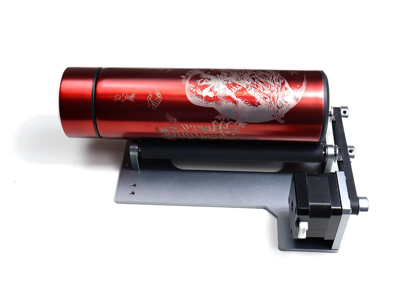 360 Graden Roterende Draaitafel Voor Zbaitu Laser Graveur Snijder Machine Y-as Motor Voor Kopjes, Cilinders, bekers, Wijnglas