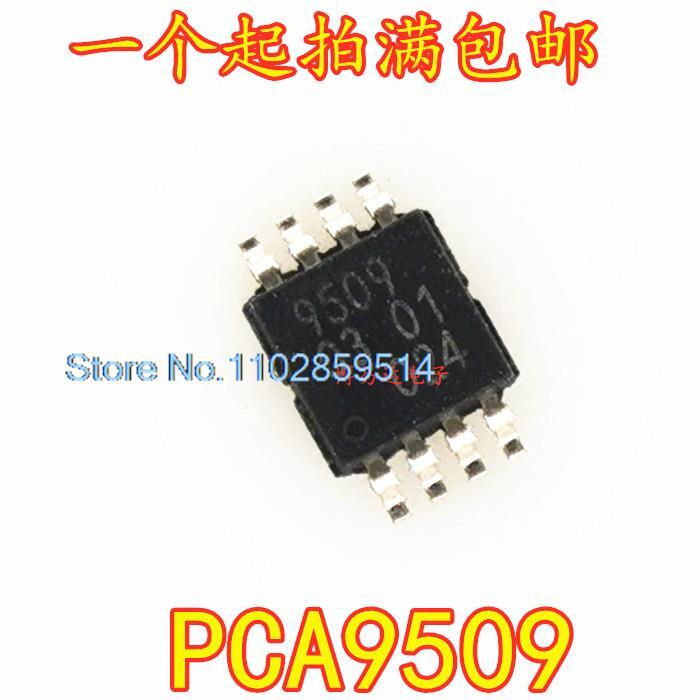 10ชิ้น/ล็อต PCA9509DP PCA9509 9509 MSOP-8 IC