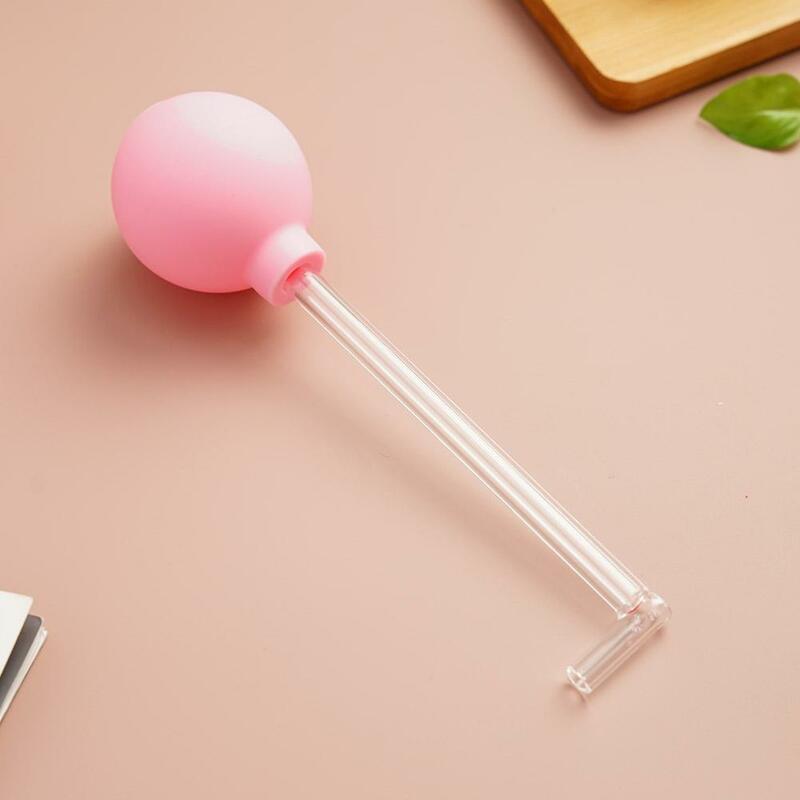 Pvc+glass Long Tube Tonsil Stone Remover Tool Manual Style Mouth Ball Care Wax Style Suction Device Cleaning Remover Cleane N9g3