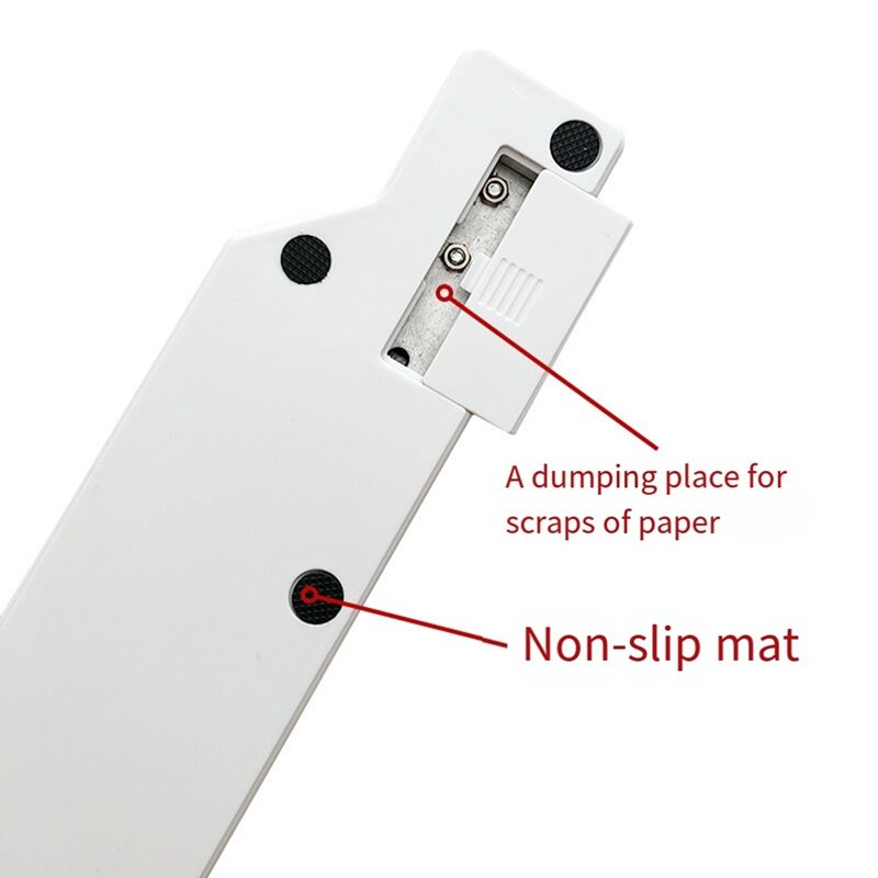 Perforadora de papel de Servicio Ligero deslizante, 30 agujeros, A4, B5, A5, A7, B7, A6, B6, capacidad de 5 hojas