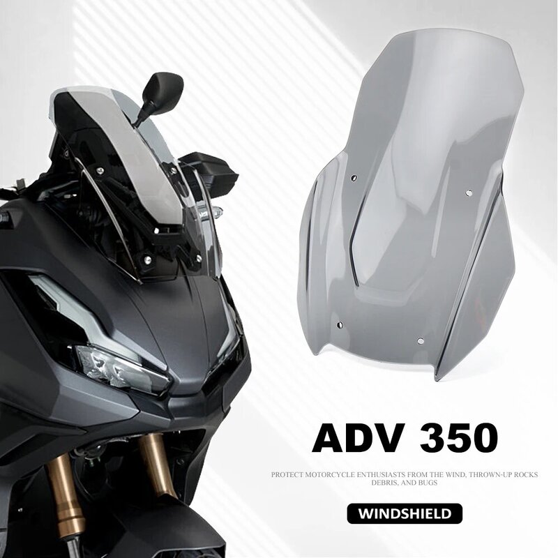 Motocicleta pára-brisa para Honda, pára-brisas viseira, acessórios, novo, ADV350, ADV 350, Adv350, adv 350, 2022, 2023