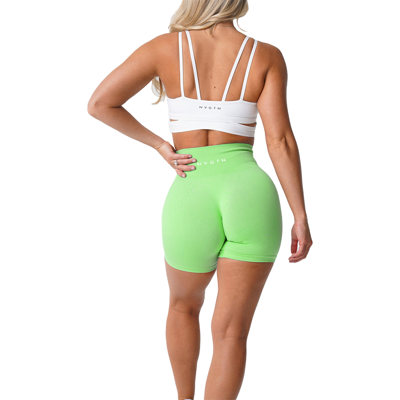 Nvgtn Seamless Pro Shorts Spandex Shorts Woman Fitness Elastic Breathable Hip-lifting Leisure Sports Running