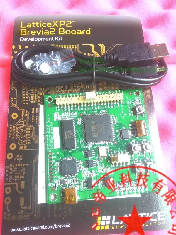 Ponto desenvolvimento Board módulo, LFXP2-5E-B2-EVN, 6TN144C treliça XP2 FPGA Kit