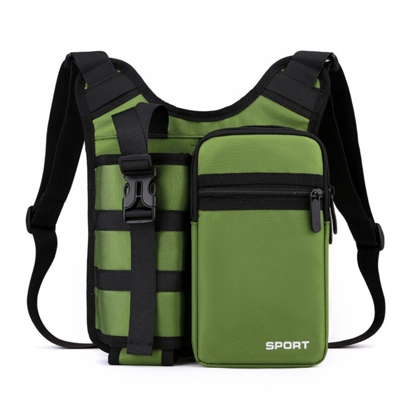 Tacticals Umhängetasche mit mehreren Taschen, Messenger-Tasche, Nylon-Umhängetasche, Hüfttasche
