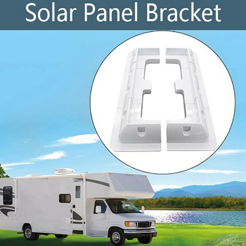 Painel Solar Canto Side Suporte Kit, Caravana, Iate, RV, Peças do Barco, Acessórios, Eco, 6 Pcs