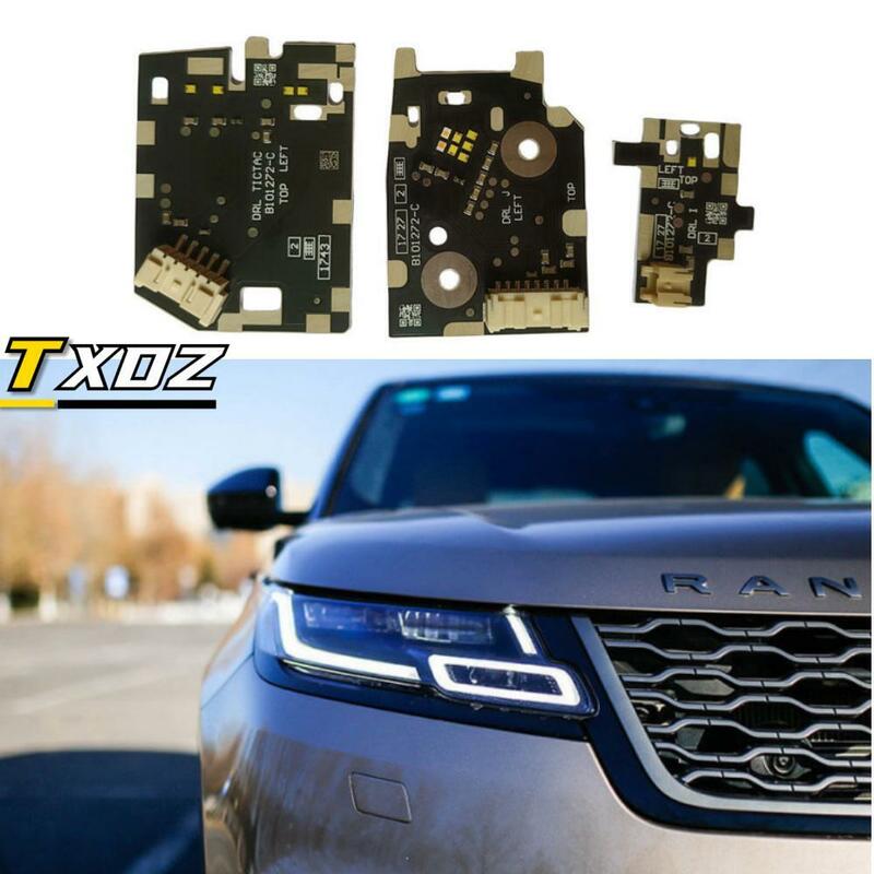 LED Farol Chip Boards, luz diurna, DRL para Range Rover Velar, Novo