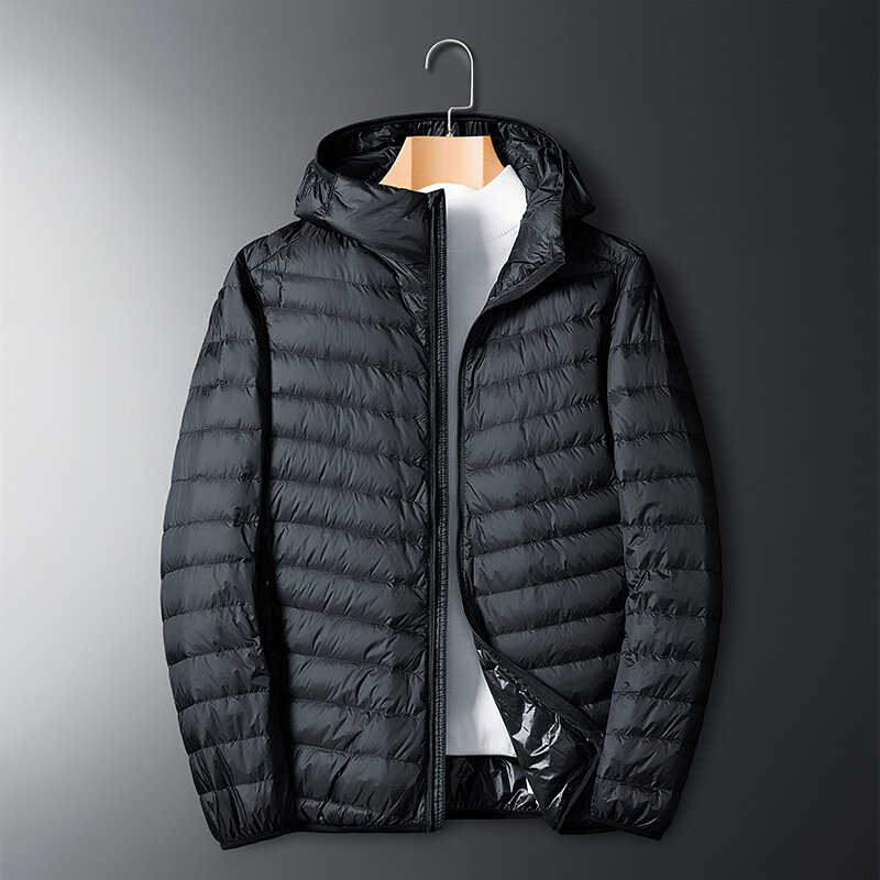 LLET – manteau d'hiver en duvet de canard blanc pour homme, 2022
