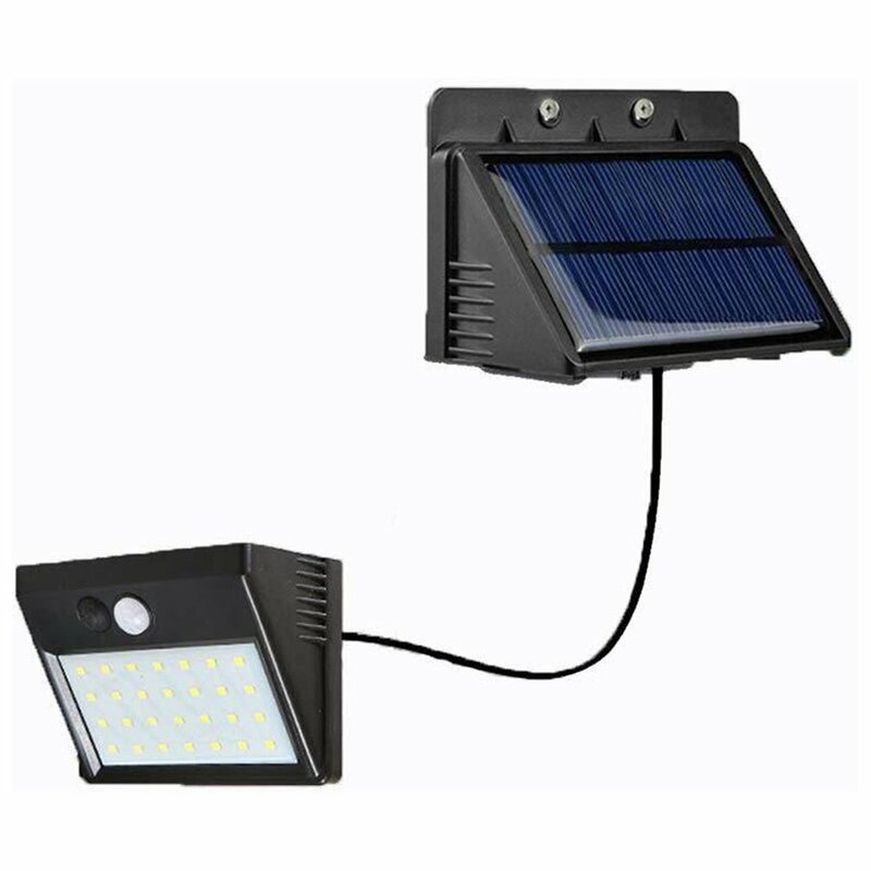 Hot 30 LED Solar Motion Sensor Lights applique da parete a induzione del corpo umano impermeabile decorazione da giardino per lampione stradale ad energia solare