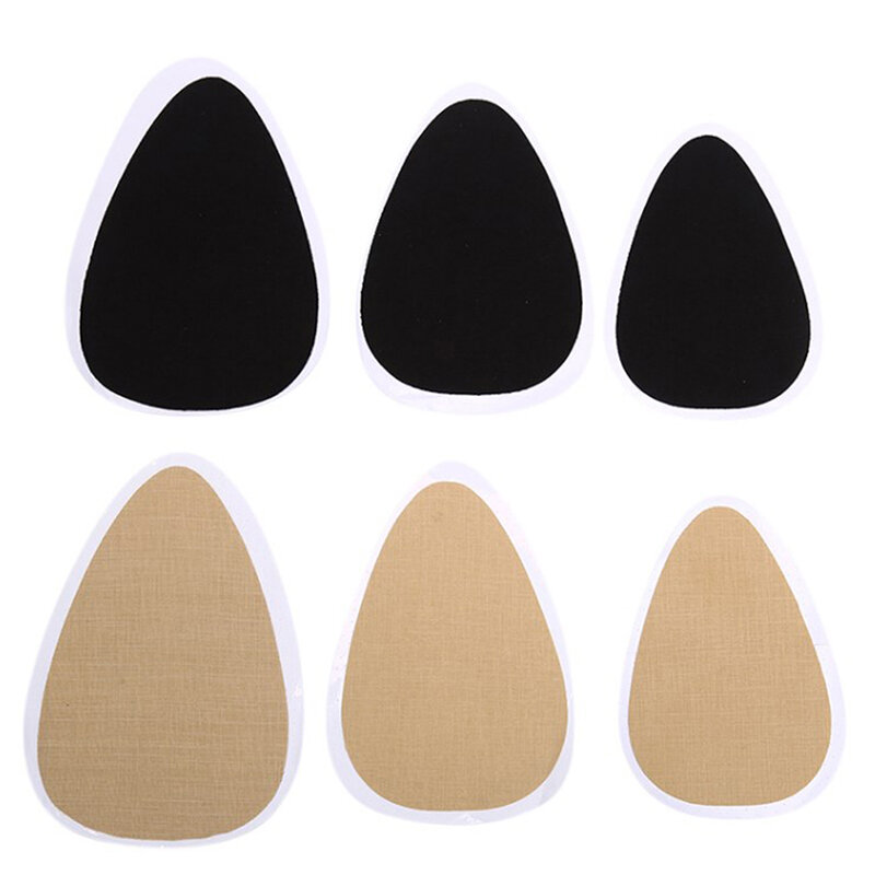 Women Large Size Adhesive Bra  Shaped Invisible  Pads Silicone  Nipple Cover Push Up Chest Sticker