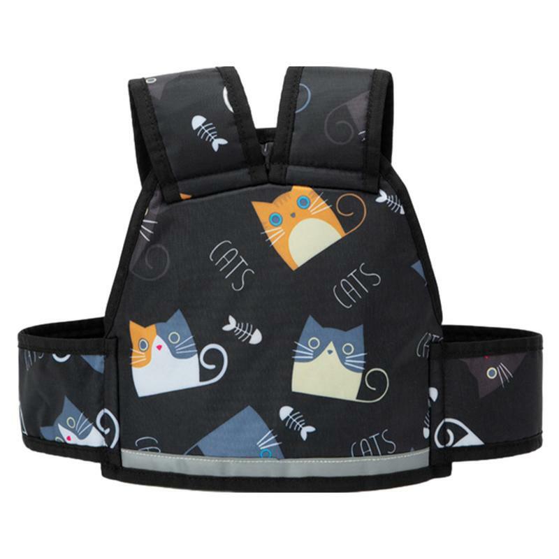 Motorcycle Child Safety Harness Vehicle Safety Harness Strap Breathable With Reflective Strip Lightweight Child Motorcycle