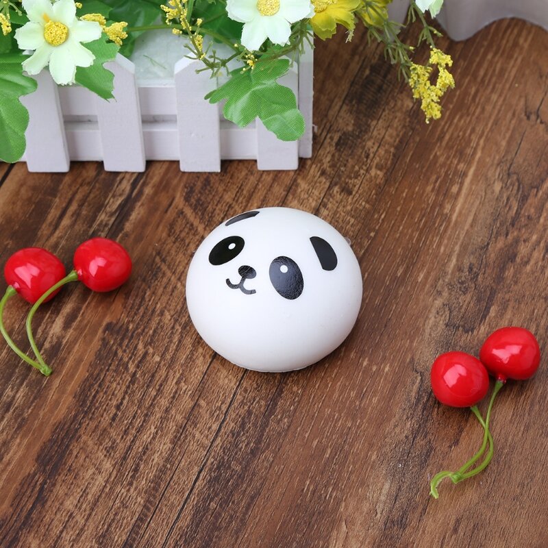 77HD Pinch Panda Cake Table Portable Menghilangkan Stres Mainan Interaktif Menghilangkan Kebosanan