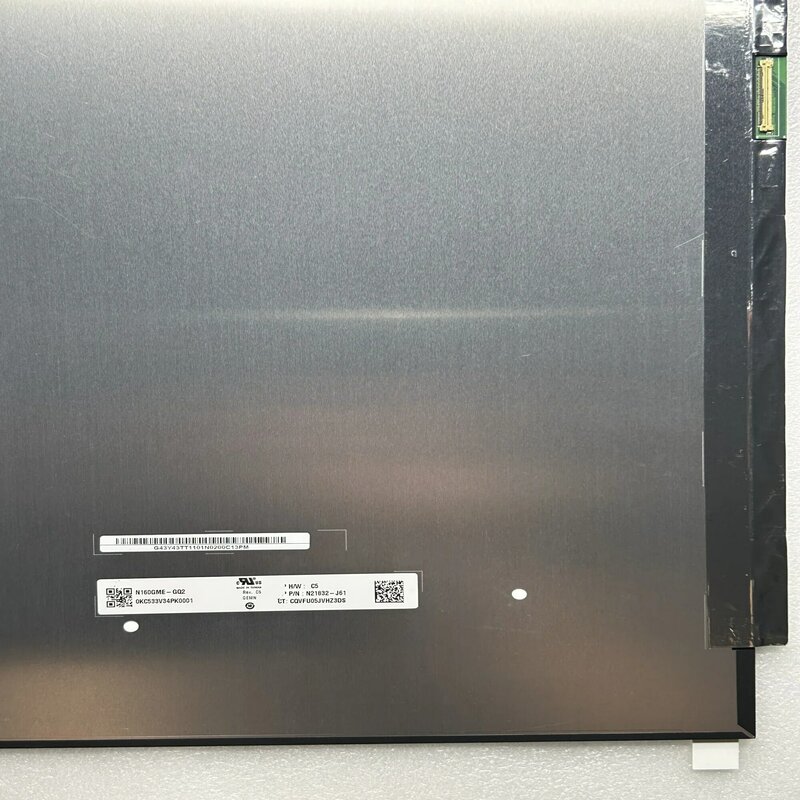 Panel de pantalla LCD para ordenador portátil, pantalla IPS de 16,0 pulgadas, 165hz, 2560x1600, 40 Pines, N160GME-GQ2